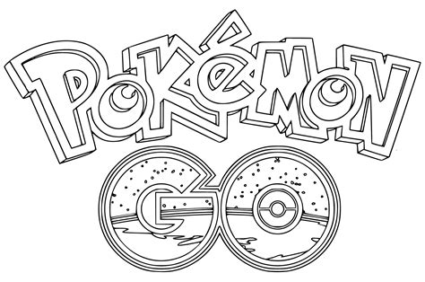 pokemon coloring page|Pokémon GO coloring pages